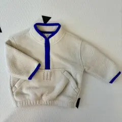 GAP ベビーアウター ハーフジップフリース　6-12ヶ月