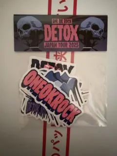 ONE OK ROCK DETOX JAPAN TOUR ステッカーセット