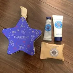 [ロクシタン］ボディークリーム　ハンドクリーム　石鹸　星型缶　ギフトセット