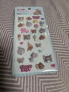 立体ぷくぷくシール トムとジェリー