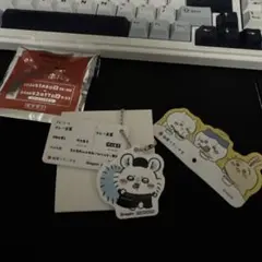 ちいかわ　松屋コラボ　食券キーホルダー　モモンガ