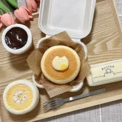 手作りスクイーズ　モーニングセット4点