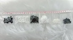 ネイルパーツ　リボン　セット