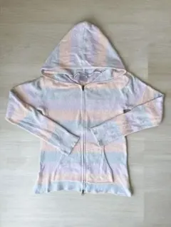 ジェラピケ　ボーダー　パーカー　ルームウェア