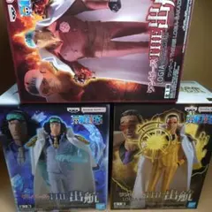 ワンピース　フィギュア　THE　出航　LOGIA　3体セット