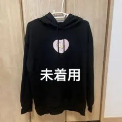 ちこまる トレーナー 黒 MからL