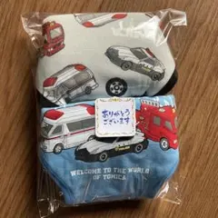 新品　キッズ　トミカ　6層トレーニングパンツ80 ２枚組　＋トミカTシャツ