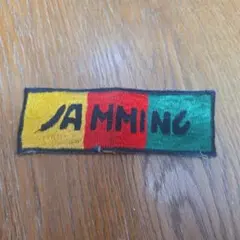 JAMMING ワッペン 刺繍 レゲエカラー
