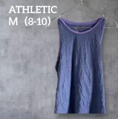 ATHLETIC ノースリーブトップ 【M8-10】ランニング