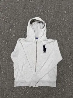 Polo Ralph Lauren ビックポニー　グレー　パーカー Mサイズ