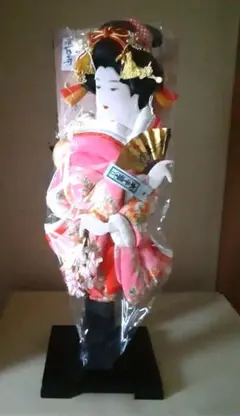 日本人形 舞踊 鼓を持つ女性 伝統工芸品 | Mercari