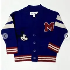 babyGap ディズニー ミッキーマウス バーシティ カーディガン