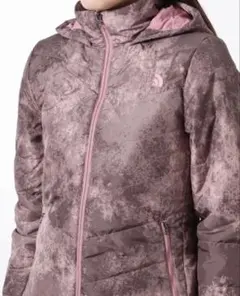 THE NORTH FACE ★フード付パフジャケット M ダスティピンク