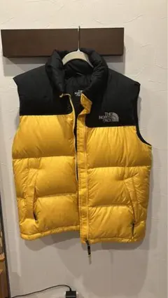 「THE NORTH FACE ダウンベスト イエロー ブラック M メンズ
