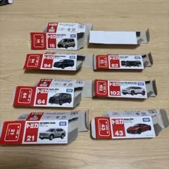トミカ 空箱 バーコード 10個 - メルカリ