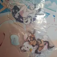 一番くじ 勝利の女神：NIKKE F賞　アクリルスタンド　ブラン　ノワール