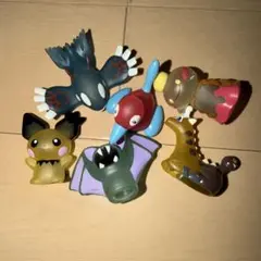 ポケモンキッズ 指人形 クリア 6体セット