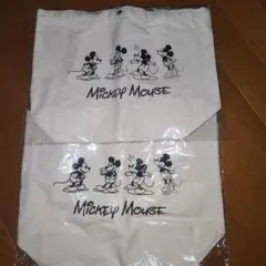 ミッキーマウス　トートバック2個