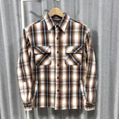VAN Jacket ヴァンヂャケット シャツジャケット チェック柄 Lのサムネイル