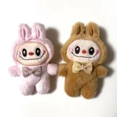 ラブブうさぎキャラクターキーホルダー2個セット