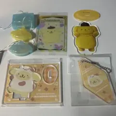 ポムポムプリン アクリルスタンド カード おまけセット