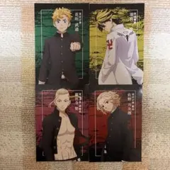 東京リベンジャーズ 漫画購入特典 アニメポストカードセット