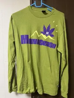 マナスタッシュ　MANASTASH ロングスリーブTシャツ グリーン