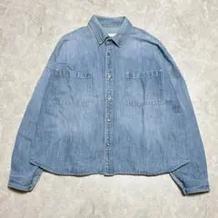 Acne studious オーバーサイズデニムシャツ M - メルカリ