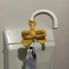 めじるし チャーム アクセサリー リボン y2k イエロー