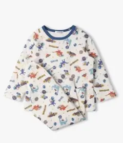 キッズフォーレ　恐竜と宇宙のコットンパジャマ 100cm