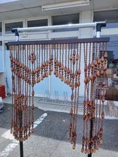 昭和レトロ⭐︎玉のれん玉すだれビンテージ - メルカリ