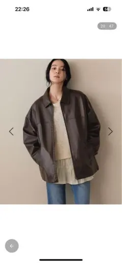 ローリーズファーム　レザージャケット LOWRYS FARM｜【UNISEX】フェイクレザーブルゾン | Rakuten