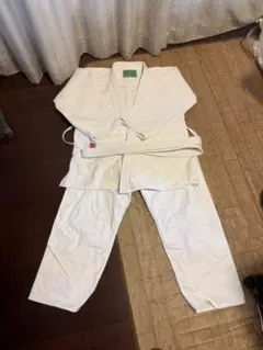 未使用品 Mizuno 柔道着 ユニフォームトップパンツとベルトセット 