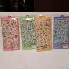 4枚セット　ちいかわ　BONBON DROP キャラクターシールセット