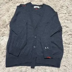 UNIQLO×ANYA HINDMARCH Lサイズ ダークグレー カーディガン