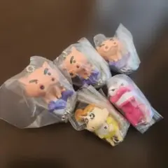 クレヨンしんちゃん つまんでつなげてますこっと5体セット☺️