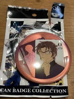 2024 USJ  ユニバ　コナン缶バッチ　沖矢昴