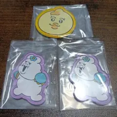 おぱんちゅうさぎ&んぽちゃむ、キャラマグネッツ3個セット