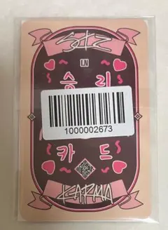 Stray Kids スキズ トレカ KARMA FANS ラキドロ アイエン