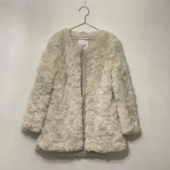 Zara Girls フェイクファーコート 10サイズ 140