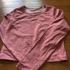 s'anideiz TOKYO 長袖 ヨガウェア トップス くすみピンク