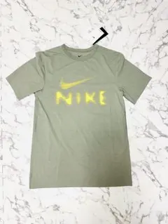 [新品] ナイキ Tシャツ メンズ 半袖 Dri-FIT グリーン 2XLサイズ