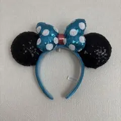 ミニー カチューシャ 青