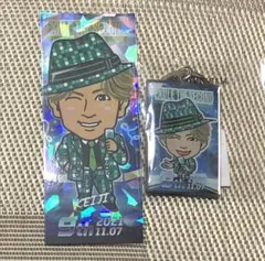 黒木啓司　ステッカー・メタルキーホルダー
