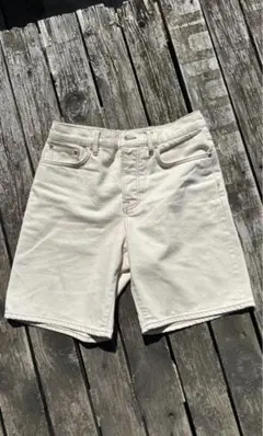Stussy☆Big OL Short Denim☆34☆Natural☆白 - メルカリ
