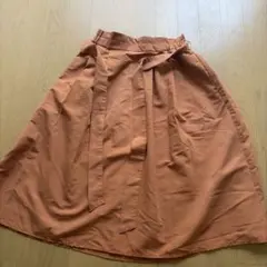 ウエストリボン フレアスカートのサムネイル