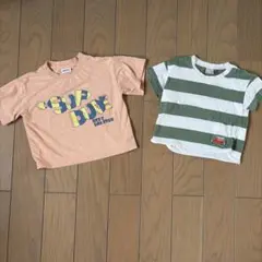 ブリーズ　プティマインTシャツ　２枚セット　80