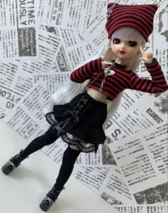 リカちゃんアウトフィット ブライス服 （オビツ22用）アウトフィット4