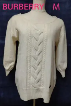 ☺セール☺ バーバリー 七分ニット① 38