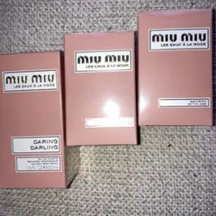 【限定セール】miumiu レゾーアラモード　デアリングダーリン　オードトワレ 限定セール】miumiu レゾーアラモード デアリングダーリン